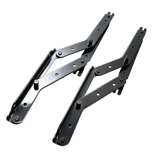 Black folding sofa bed hinges - black,