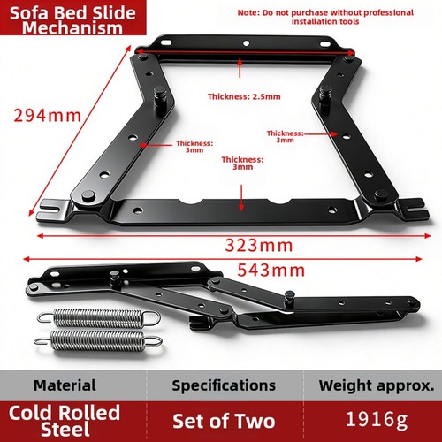 Sofa bed hinge - bed,