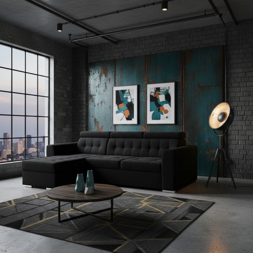 Zara large corner sofa - large, bed