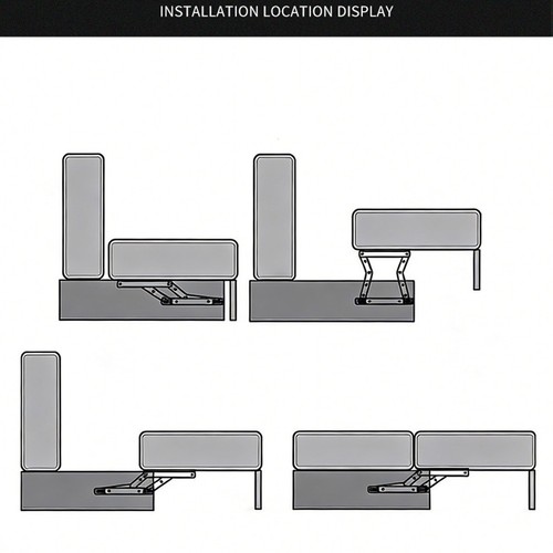 Sofa bed hinge - hinge, small